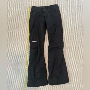 Patagonia Black H2No Ski Pants (women’s)